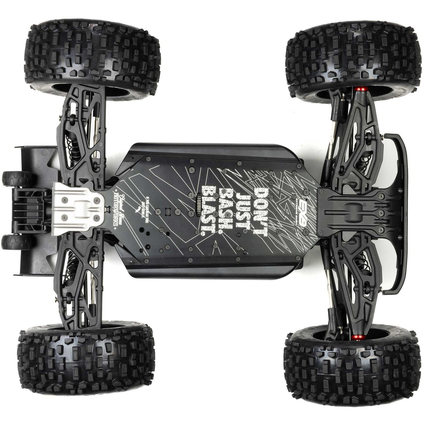 1/8 Notorious 6S, 4WD, BLX V6 Stunt Truck  (Requires battery & charger): Black