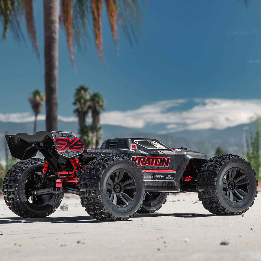 1/8 KRATON 6S BLX 4X4 Extreme Bash Speed Monster Truck RTR, Black