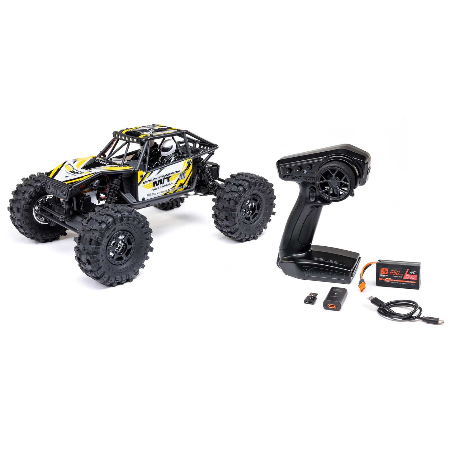 1/18 UTB18 Capra 4WS RTR King Yellow (Includes battery & charger)