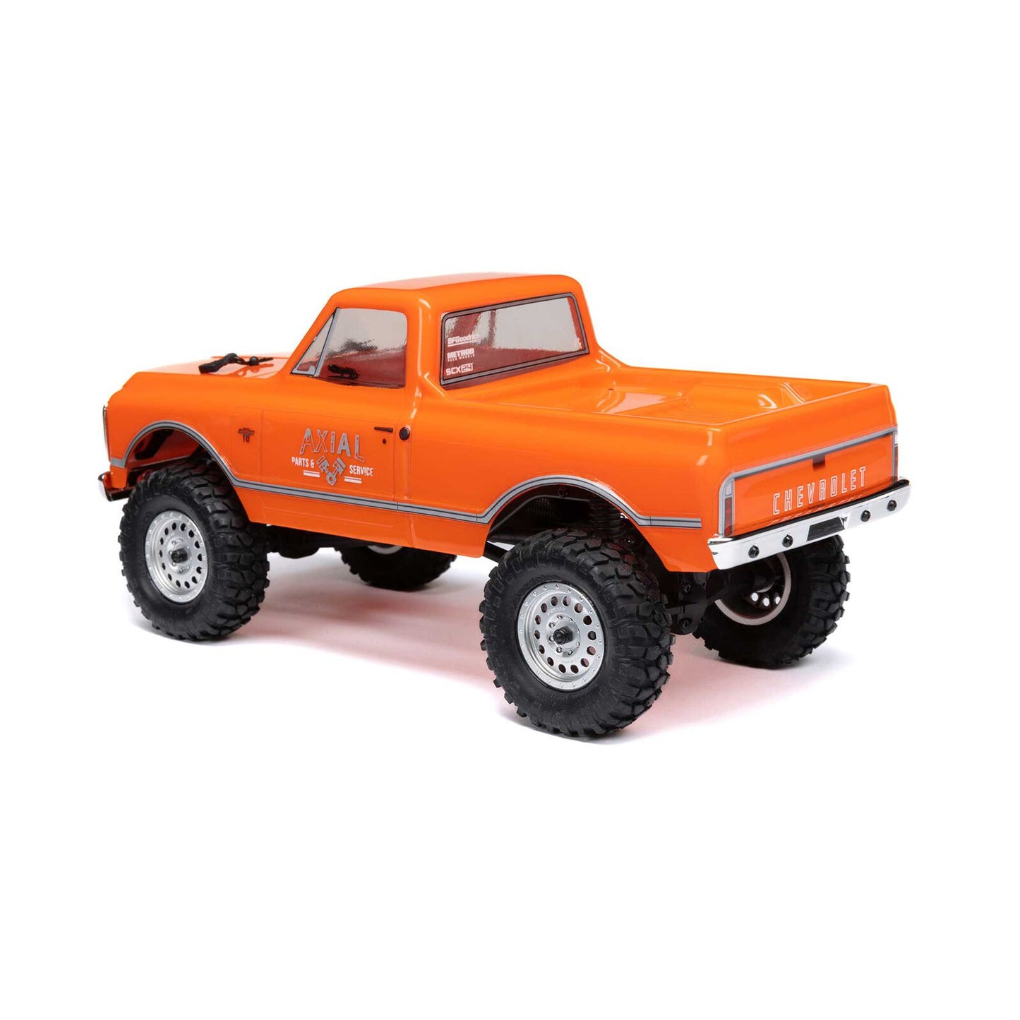 1/24 SCX24 1967 Chevrolet C10, 4WD, RTR (Includes batttery & charger): Orange