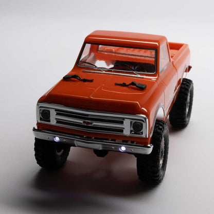 1/24 SCX24 1967 Chevrolet C10, 4WD, RTR (Includes batttery & charger): Orange