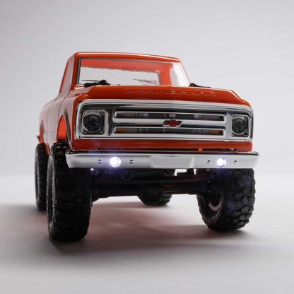 1/24 SCX24 1967 Chevrolet C10, 4WD, RTR (Includes batttery & charger): Orange