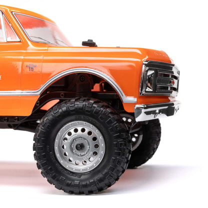 1/24 SCX24 1967 Chevrolet C10, 4WD, RTR (Includes batttery & charger): Orange