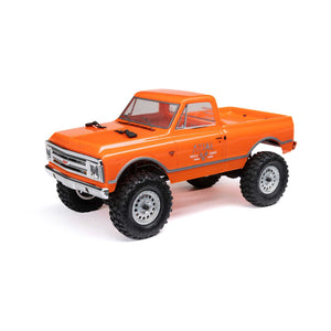 1/24 SCX24 1967 Chevrolet C10, 4WD, RTR (Includes batttery & charger): Orange