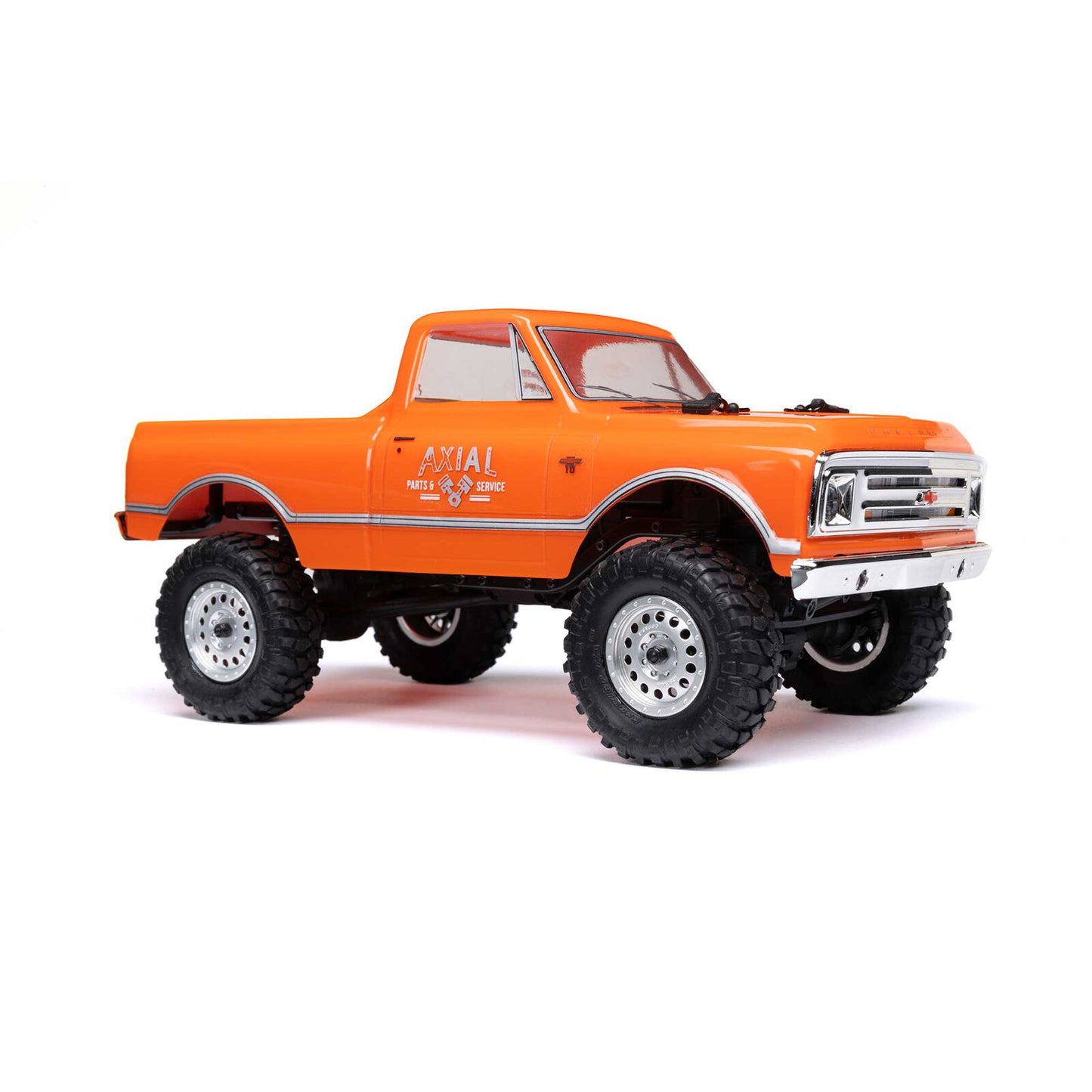 1/24 SCX24 1967 Chevrolet C10, 4WD, RTR (Includes batttery & charger): Orange