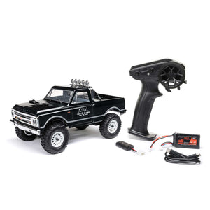 1/24 SCX24 1967 Chevrolet C10, 4WD, RTR (Includes batttery & charger): Black
