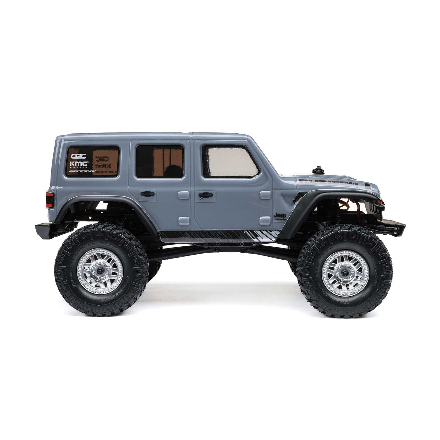 1/24 SCX24 2019 Jeep Wrangler JLU CRC 4WD RTR (Includes batttery & charger): Gray