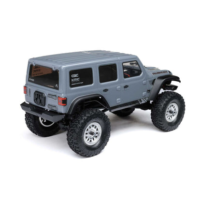 1/24 SCX24 2019 Jeep Wrangler JLU CRC 4WD RTR (Includes batttery & charger): Gray