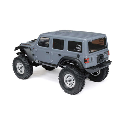 1/24 SCX24 2019 Jeep Wrangler JLU CRC 4WD RTR (Includes batttery & charger): Gray