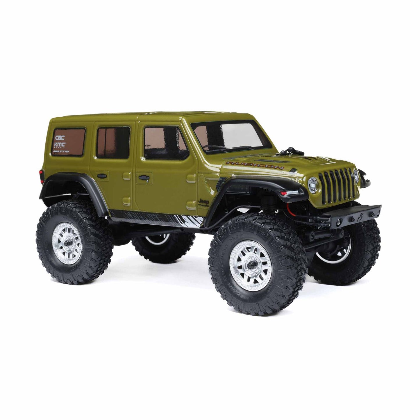 1/24 SCX24 2019 Jeep Wrangler JLU CRC 4WD RTR (Includes batttery & charger): Green