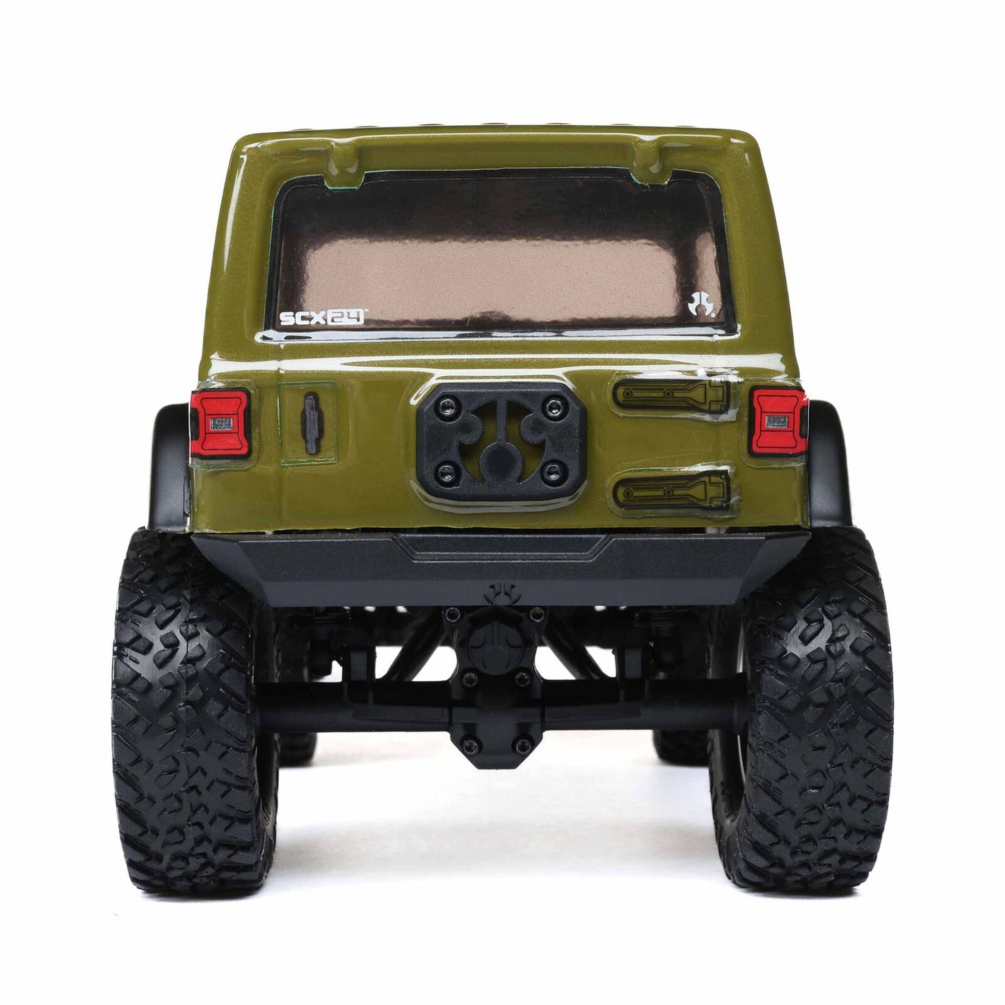 1/24 SCX24 2019 Jeep Wrangler JLU CRC 4WD RTR (Includes batttery & charger): Green