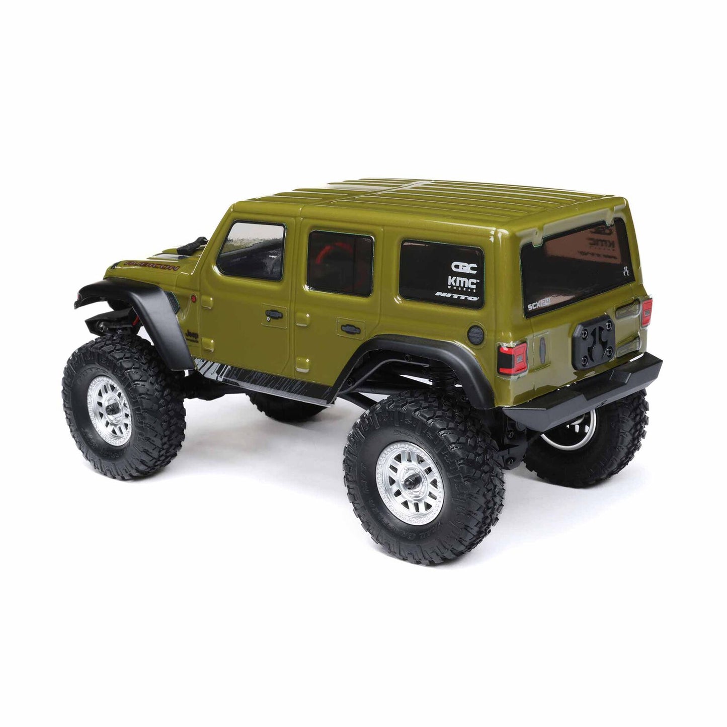 1/24 SCX24 2019 Jeep Wrangler JLU CRC 4WD RTR (Includes batttery & charger): Green