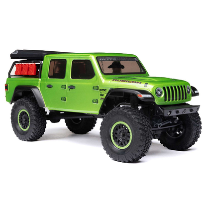 1/24 SCX24 Jeep Gladiator, 4WD, RTR (Includes batttery & charger): Green