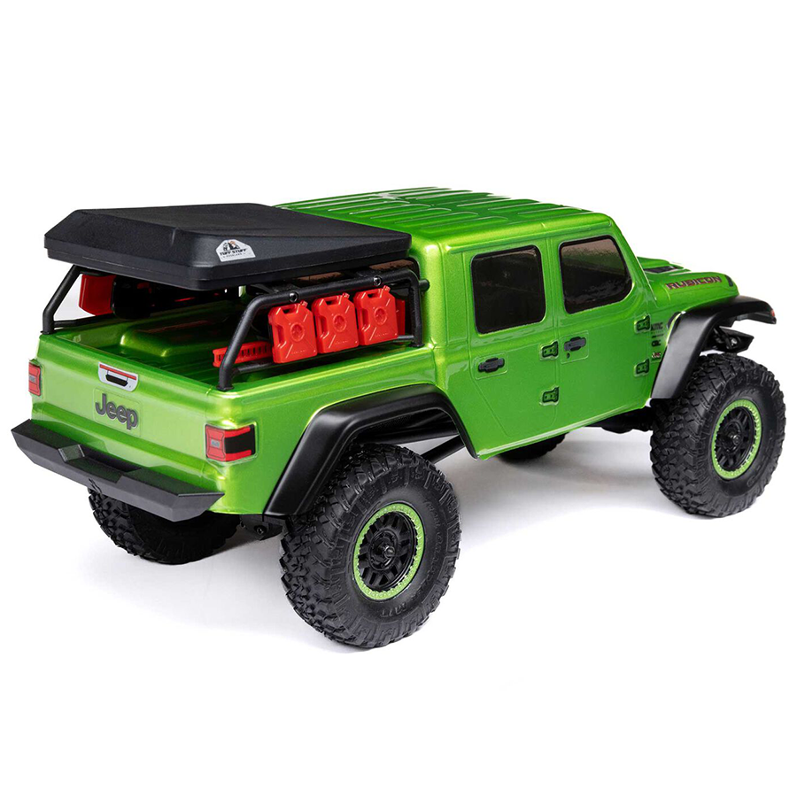 1/24 SCX24 Jeep Gladiator, 4WD, RTR (Includes batttery & charger): Green