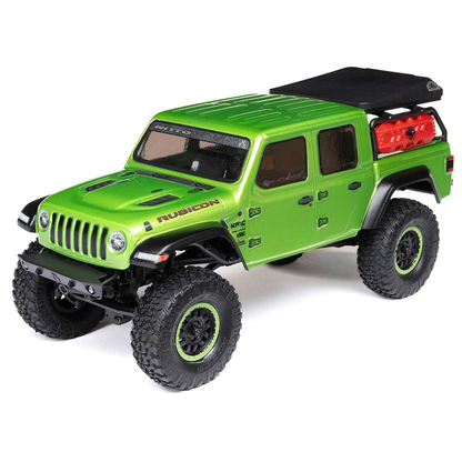 1/24 SCX24 Jeep Gladiator, 4WD, RTR (Includes batttery & charger): Green