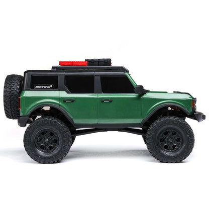 1/24 SCX24 Ford Bronco 4X4 RTR Brushed Rock Crawler Green (w/Battery & Charger)