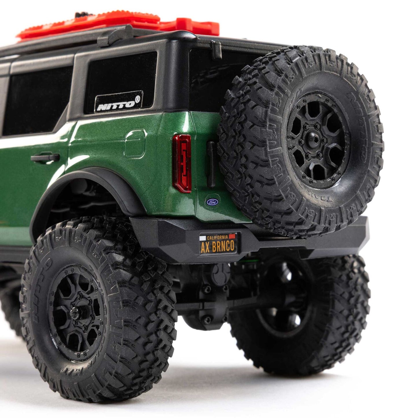 1/24 SCX24 Ford Bronco 4X4 RTR Brushed Rock Crawler Green (w/Battery & Charger)