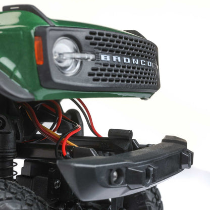 1/24 SCX24 Ford Bronco 4X4 RTR Brushed Rock Crawler Green (w/Battery & Charger)