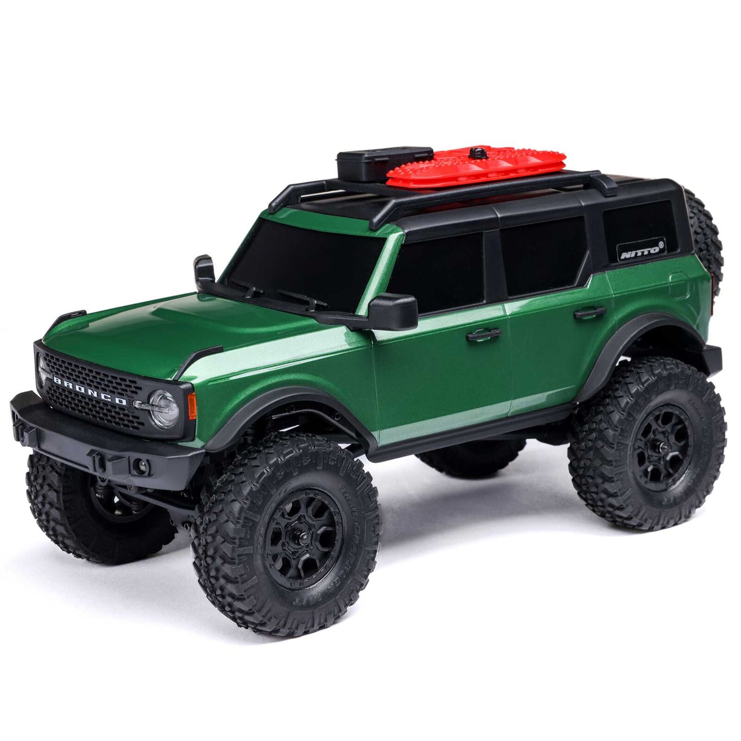 1/24 SCX24 Ford Bronco 4X4 RTR Brushed Rock Crawler Green (w/Battery & Charger)