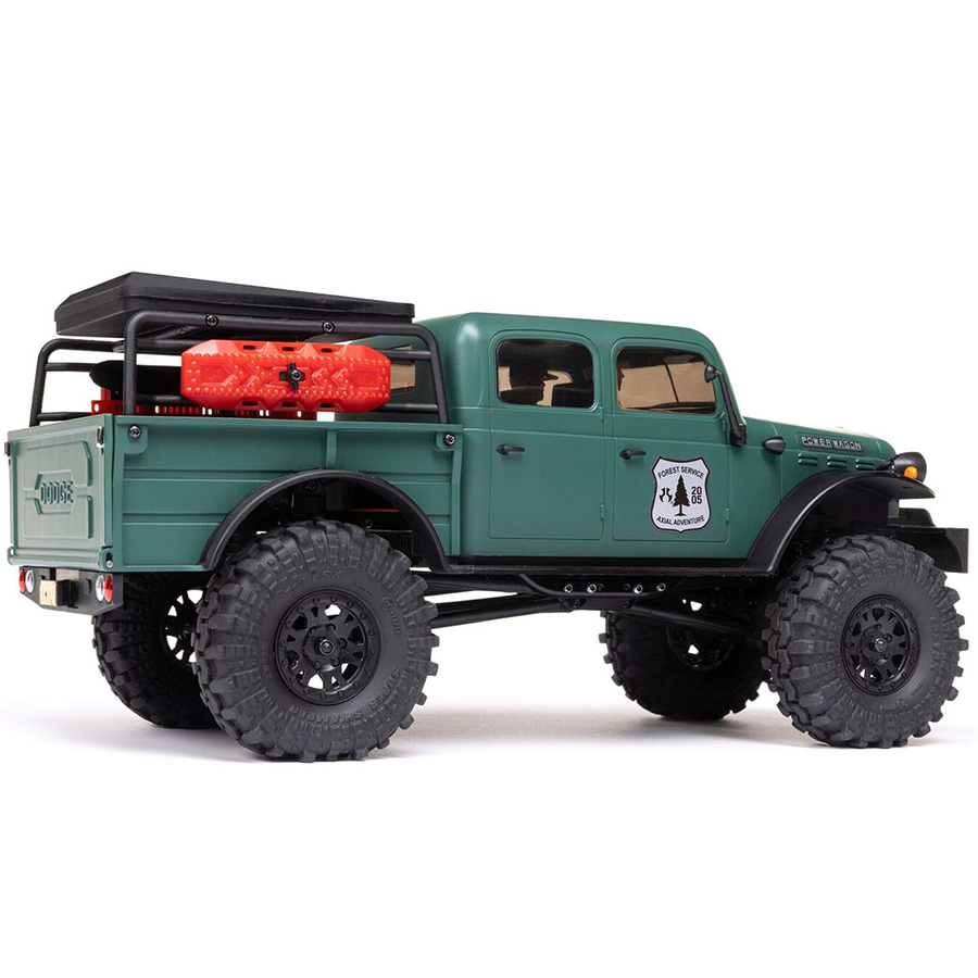 1/24 SCX24 1940’s Dodge Power Wagon RTR (Includes batttery & charger): Green