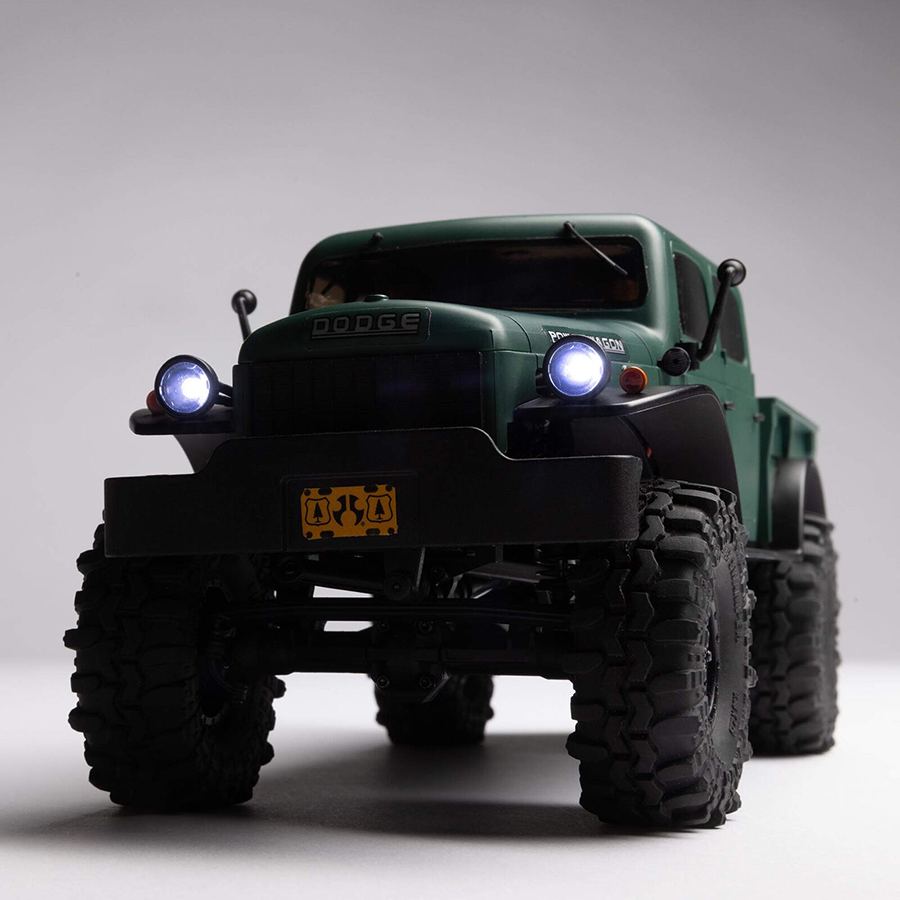 1/24 SCX24 1940’s Dodge Power Wagon RTR (Includes batttery & charger): Green