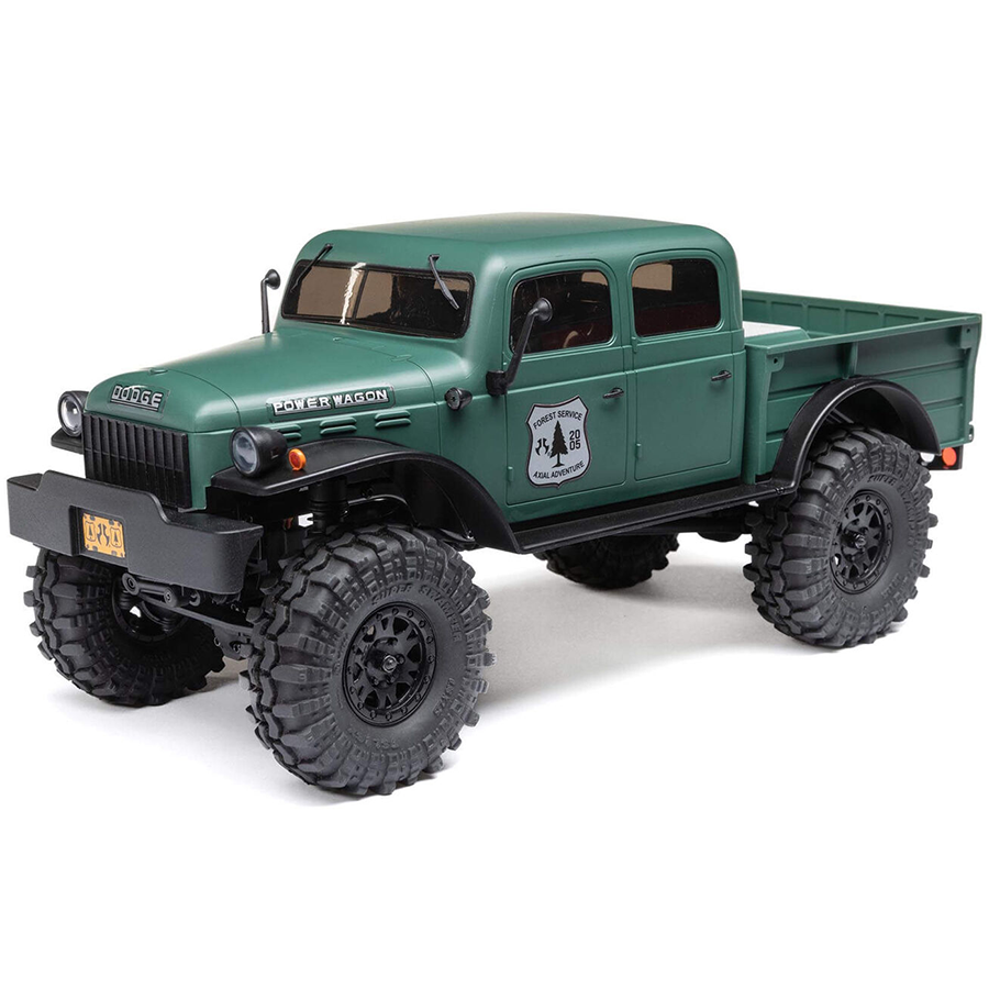 1/24 SCX24 1940’s Dodge Power Wagon RTR (Includes batttery & charger): Green