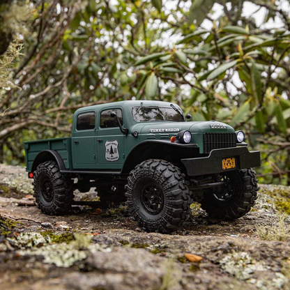 1/24 SCX24 1940’s Dodge Power Wagon RTR (Includes batttery & charger): Green