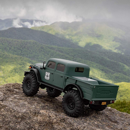 1/24 SCX24 1940’s Dodge Power Wagon RTR (Includes batttery & charger): Green