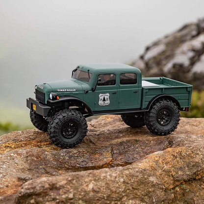 1/24 SCX24 1940’s Dodge Power Wagon RTR (Includes batttery & charger): Green