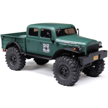 1/24 SCX24 1940’s Dodge Power Wagon RTR (Includes batttery & charger): Green