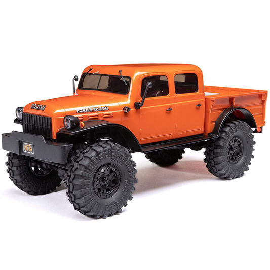 1/24 SCX24 1940’s Dodge Power Wagon RTR (Includes batttery & charger): Orange