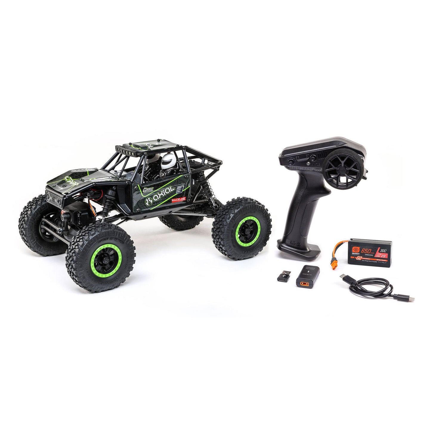 1/18 UTB18 Capra 4WD RTR Black (Includes battery & charger)