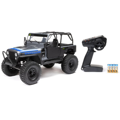 SCX10 III Jeep CJ-7, RTD (Requires battery & charger): Grey