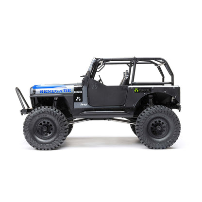 SCX10 III Jeep CJ-7, RTD (Requires battery & charger): Grey