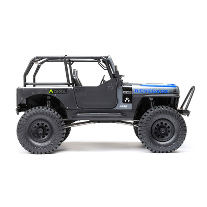 SCX10 III Jeep CJ-7, RTD (Requires battery & charger): Grey