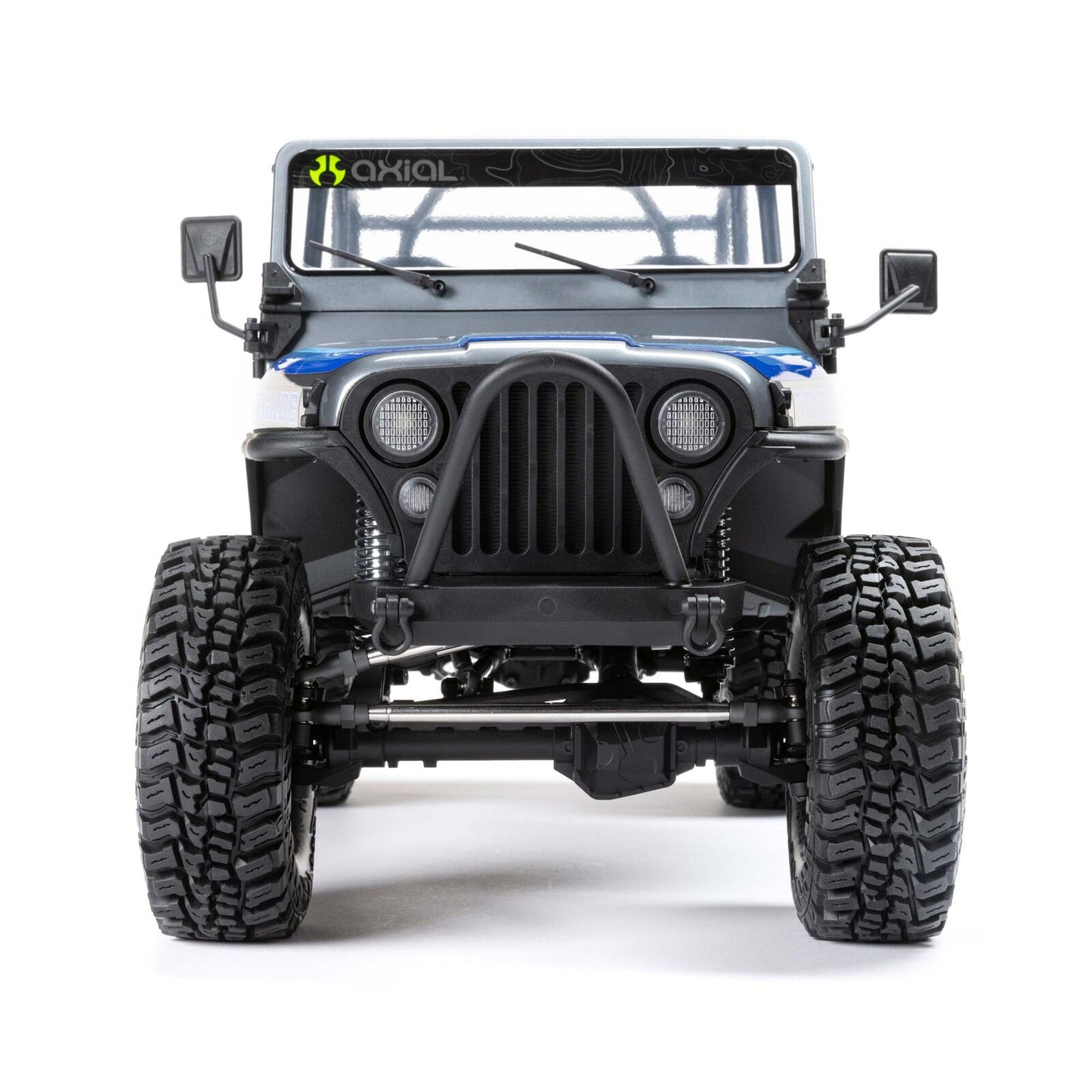 SCX10 III Jeep CJ-7, RTD (Requires battery & charger): Grey