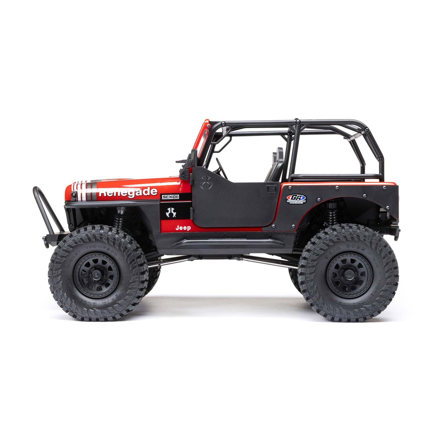 SCX10 III Jeep CJ-7, RTD (Requires battery & charger): Red