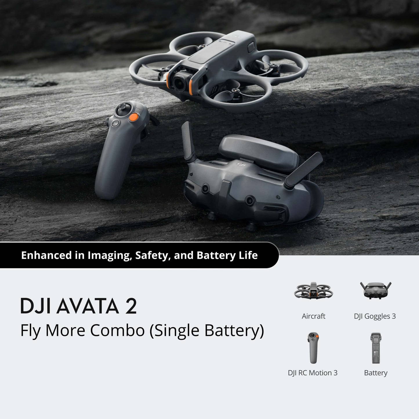 DJI Avata 2 Fly More Combo (Single Battery)