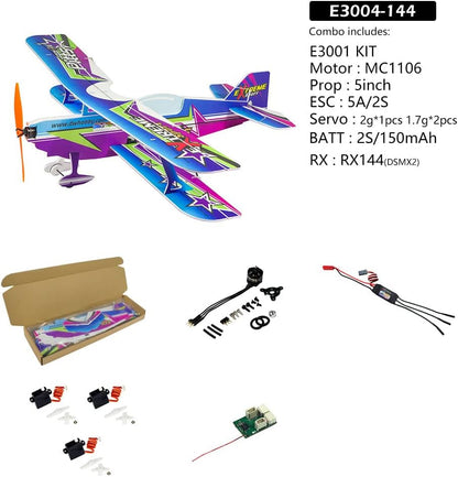 450 mm Pitts includes Motor, ESC and Servos