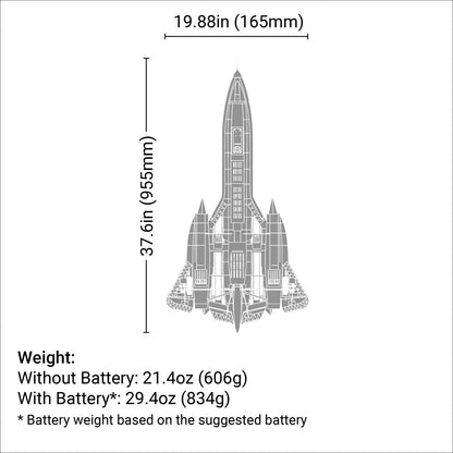 SR-71 Blackbird BNF Basic