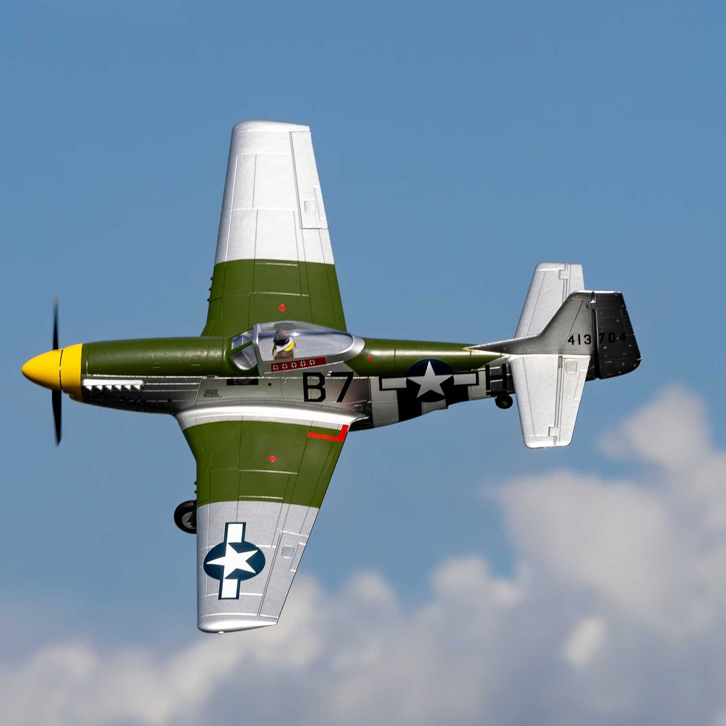 P-51D Mustang 1.0M BNF with AS3X and SAFE Select