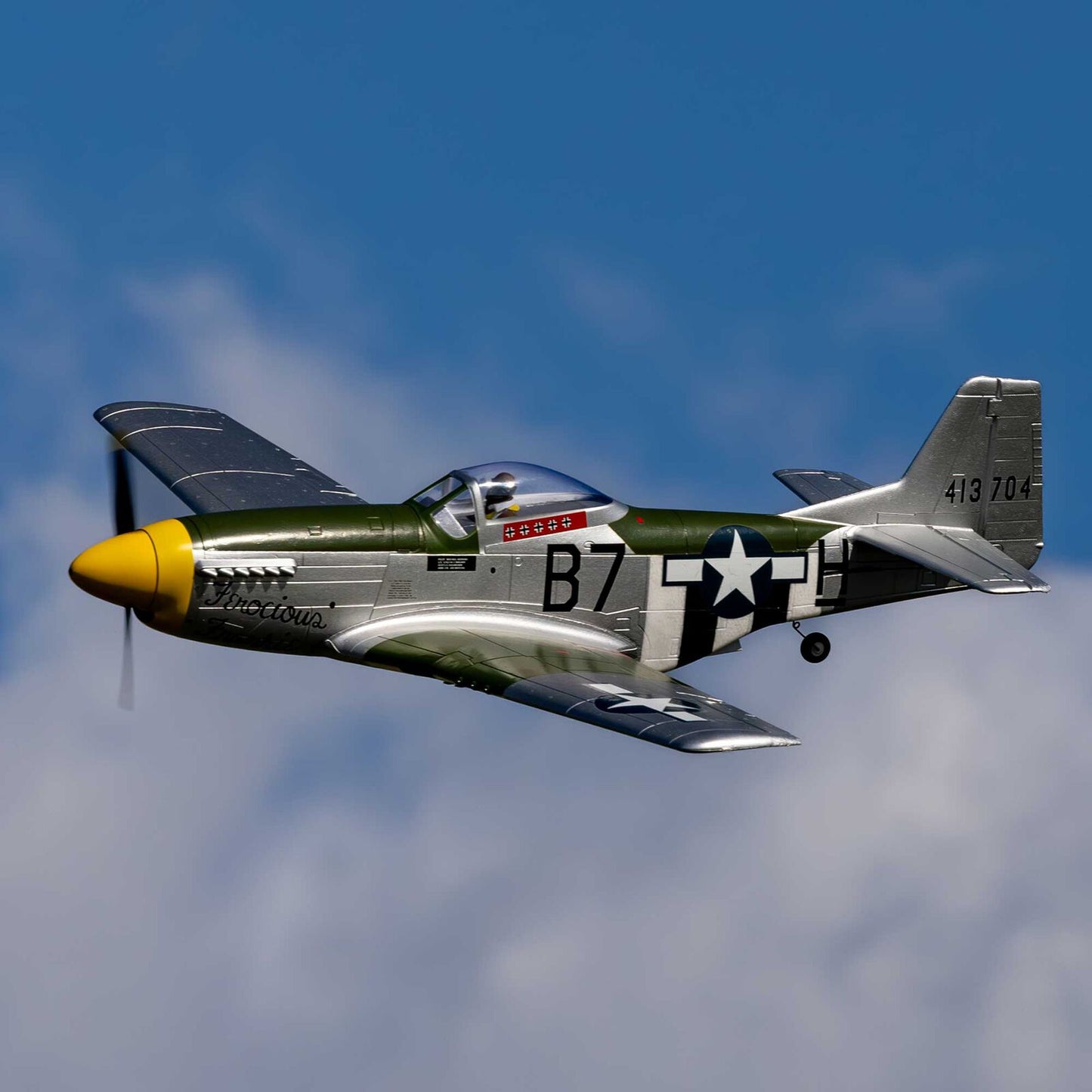 P-51D Mustang 1.0M BNF with AS3X and SAFE Select