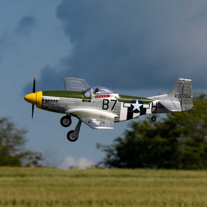 P-51D Mustang 1.0M BNF with AS3X and SAFE Select