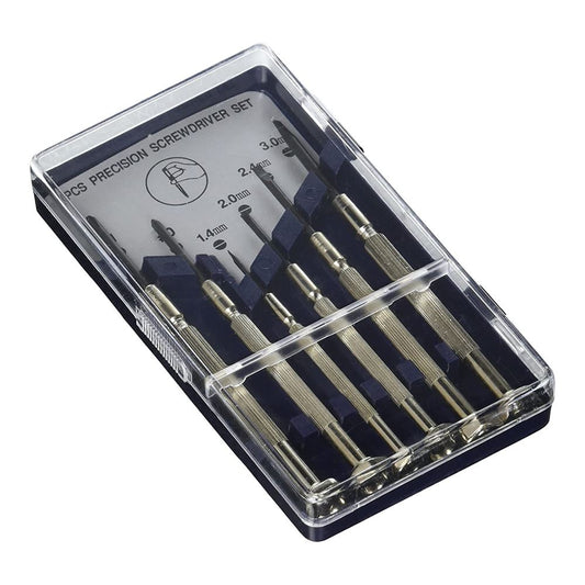 Jewelers Screwdriver Set with Box (6) :EXL55662