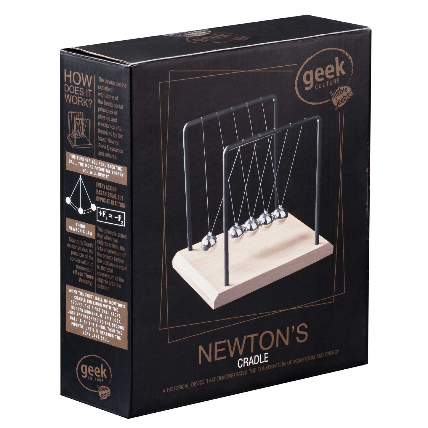 Newtons Cradle Beach Timber 14cm (5.5")