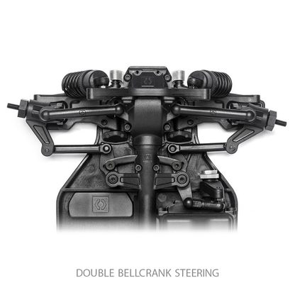 Double bellcrank steering