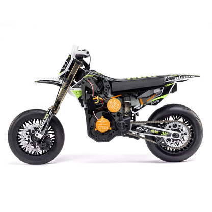 1/4 Promoto-SM Motorcycle RTR Basic, FXR: White