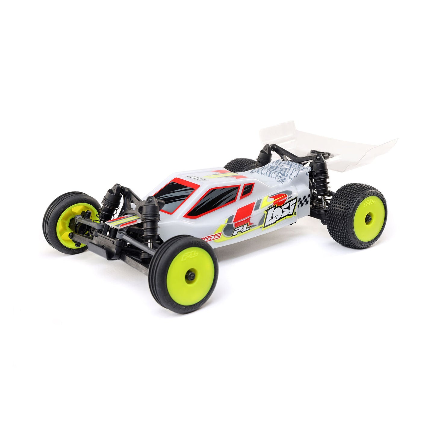 1/24 Micro-B 2WD Buggy, White RTR