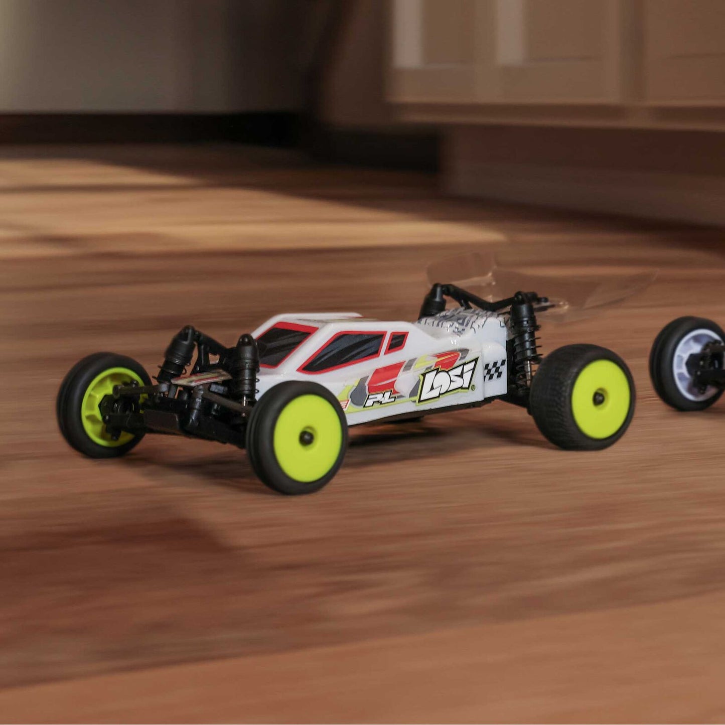 1/24 Micro-B 2WD Buggy, White RTR