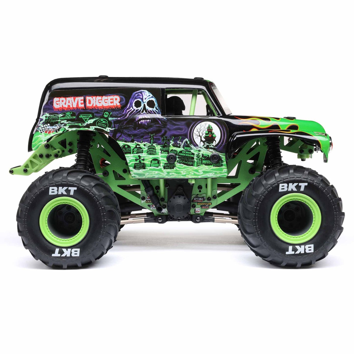 1/18 Mini LMT 4WD Grave Digger Monster Truck Brushed RTR